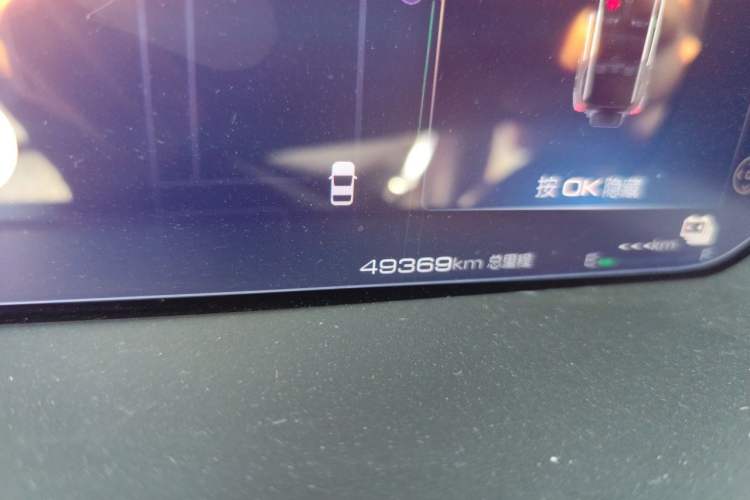 Used Tank 400 New Energy 2023 Hi4-T Super Edition Odometer Close Up