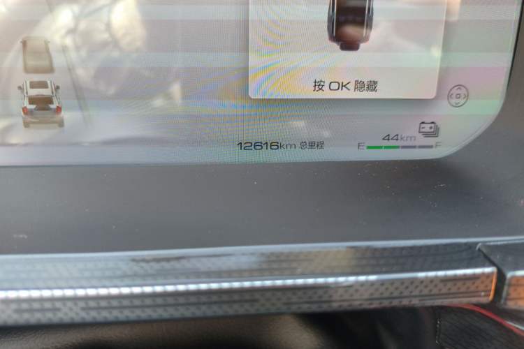 Used Tank 400 New Energy 2023 Hi4-T Super Edition Odometer Close Up