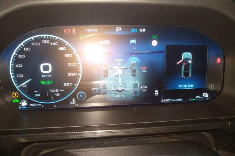 Used Tank 400 New Energy 2023 Hi4-T Super Edition Instrument Cluster