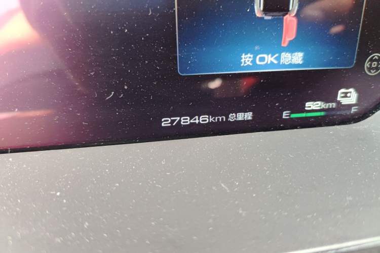 Used Tank 400 New Energy 2023 Hi4-T Super Edition Odometer Close Up