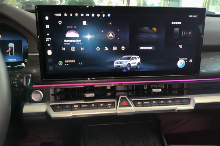 Used Tank 400 New Energy 2024 Hi4-T Off-Road Edition Audio And AC Panel
