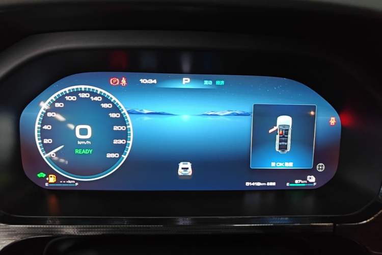 Used Tank 400 New Energy 2024 Hi4-T City Edition Instrument Cluster