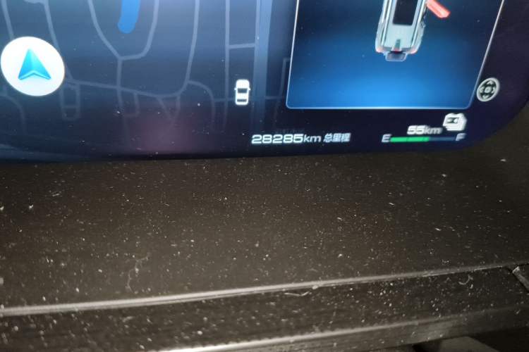 Used Tank 400 New Energy 2024 Hi4-T City Edition Odometer Close Up