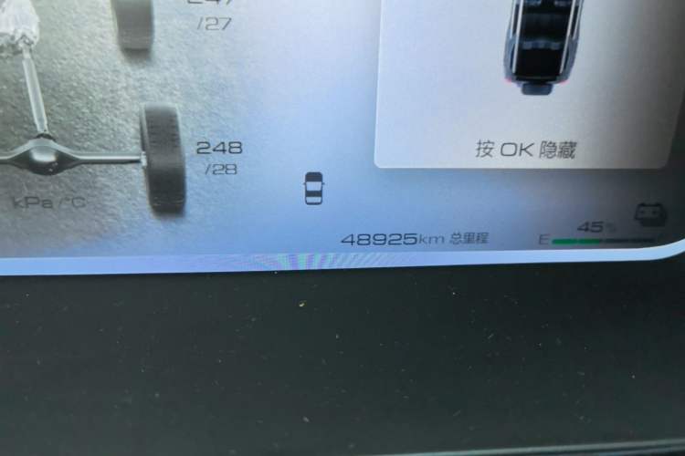 Used Tank 400 New Energy 2024 Hi4-T Off-Road Edition Odometer Close Up