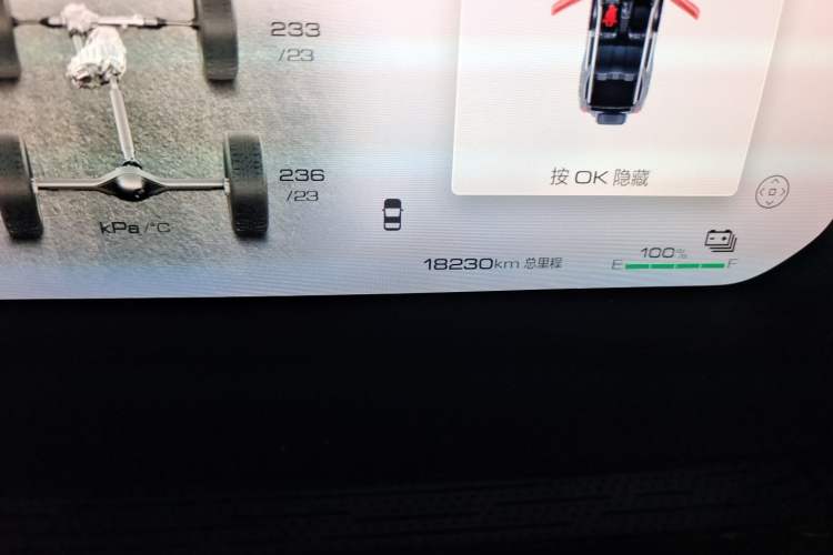Used Tank 400 New Energy 2024 Hi4-T City Edition Odometer Close Up