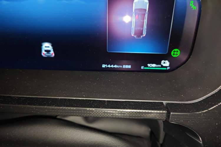 Used Tank 400 New Energy 2024 Hi4-T City Edition Odometer Close Up