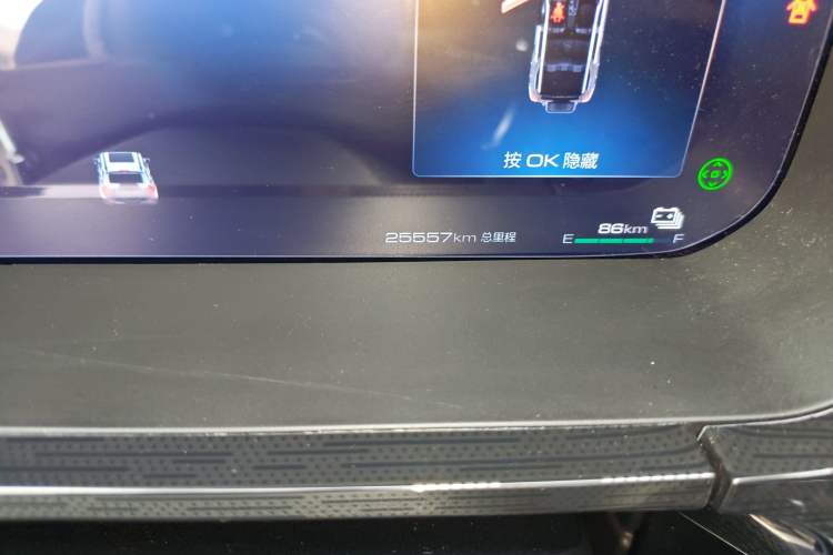 Used Tank 400 New Energy 2024 Hi4-T City Edition Odometer Close Up
