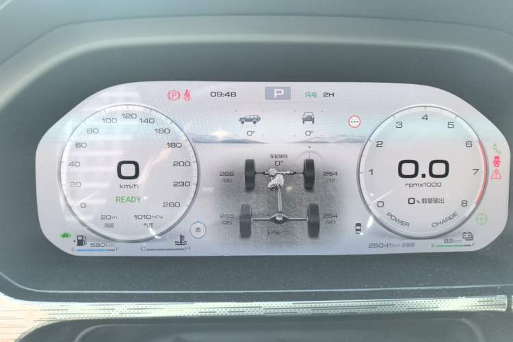 Used Tank 400 New Energy 2024 Hi4-T Off-Road Edition Instrument Cluster