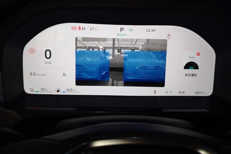 Used Tank 400 New Energy 2026 Model—Hi4-T Smart Enjoyment Version Instrument Cluster