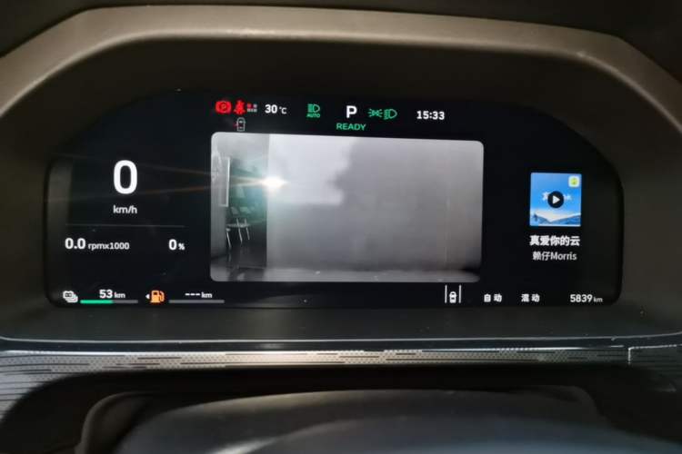 Used Tank 400 New Energy 2026 Model—Hi4-T Smart Enjoyment Version Instrument Cluster