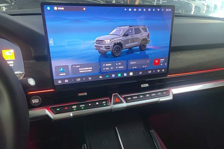 Used Tank 400 New Energy 2026 Model—Hi4-T Smart Enjoyment Version Audio And AC Panel