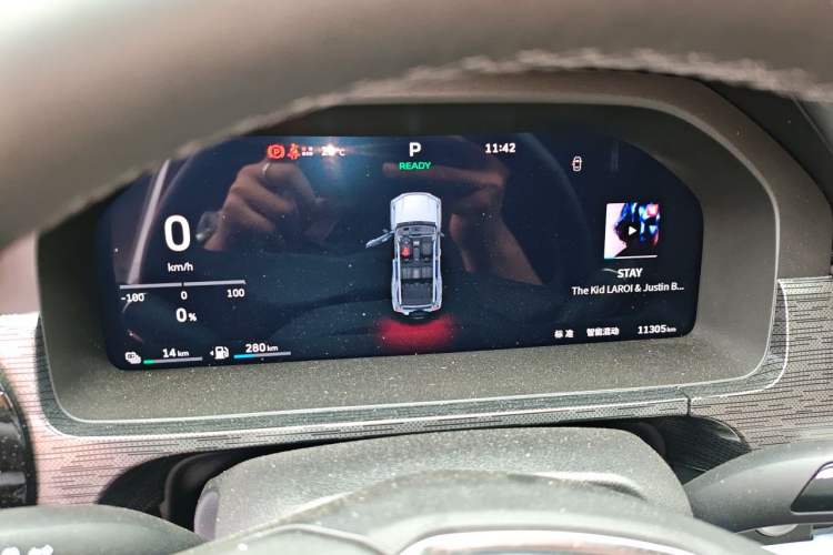 Used Tank 400 New Energy 2026 Model—Hi4-Z Smart Enjoyment Version Instrument Cluster