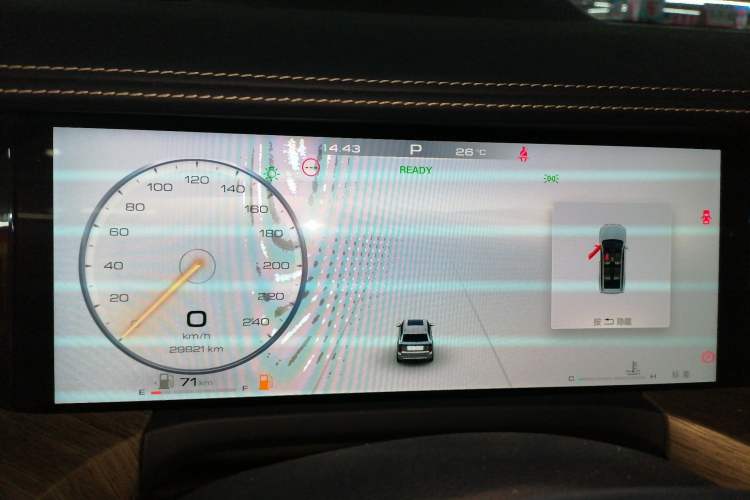 Used Tank 500 2022 3.0T Business Edition "Creation Realm" Design 5-Seater Instrument Cluster