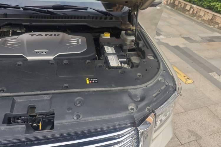 Used Tank 500 2022 3.0T Business Edition Summit Model 7-Seater Engine Bay Left