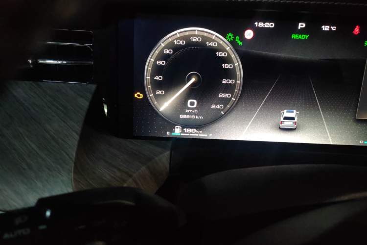 Used Tank 500 2022 3.0T Sport Edition "Creation" Version 5-Seater Odometer Close Up