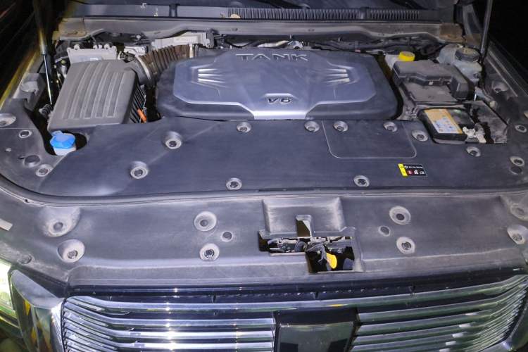 Used Tank 500 2022 3.0T Business Edition "Creation Realm" Design 5-Seater Engine Bay