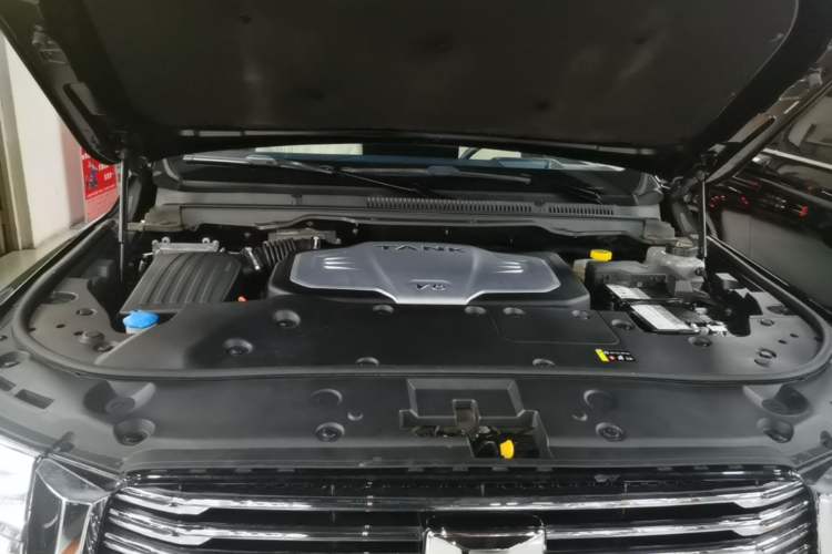 Used Tank 500 2022 3.0T Business Edition "Creation Realm" Design 5-Seater Engine Bay
