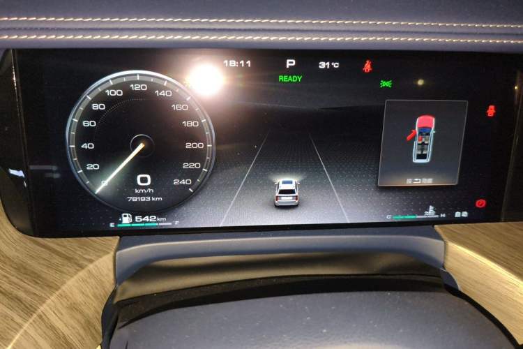 Used Tank 500 2022 3.0T Business Edition "Creation Realm" Design 5-Seater Instrument Cluster