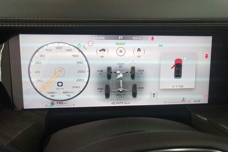 Used Tank 500 2022 3.0T Business Edition "Creation Realm" Design 5-Seater Instrument Cluster