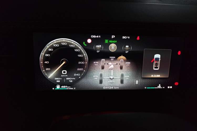 Used Tank 500 2022 3.0T Business Edition "Creation Realm" Design 5-Seater Instrument Cluster