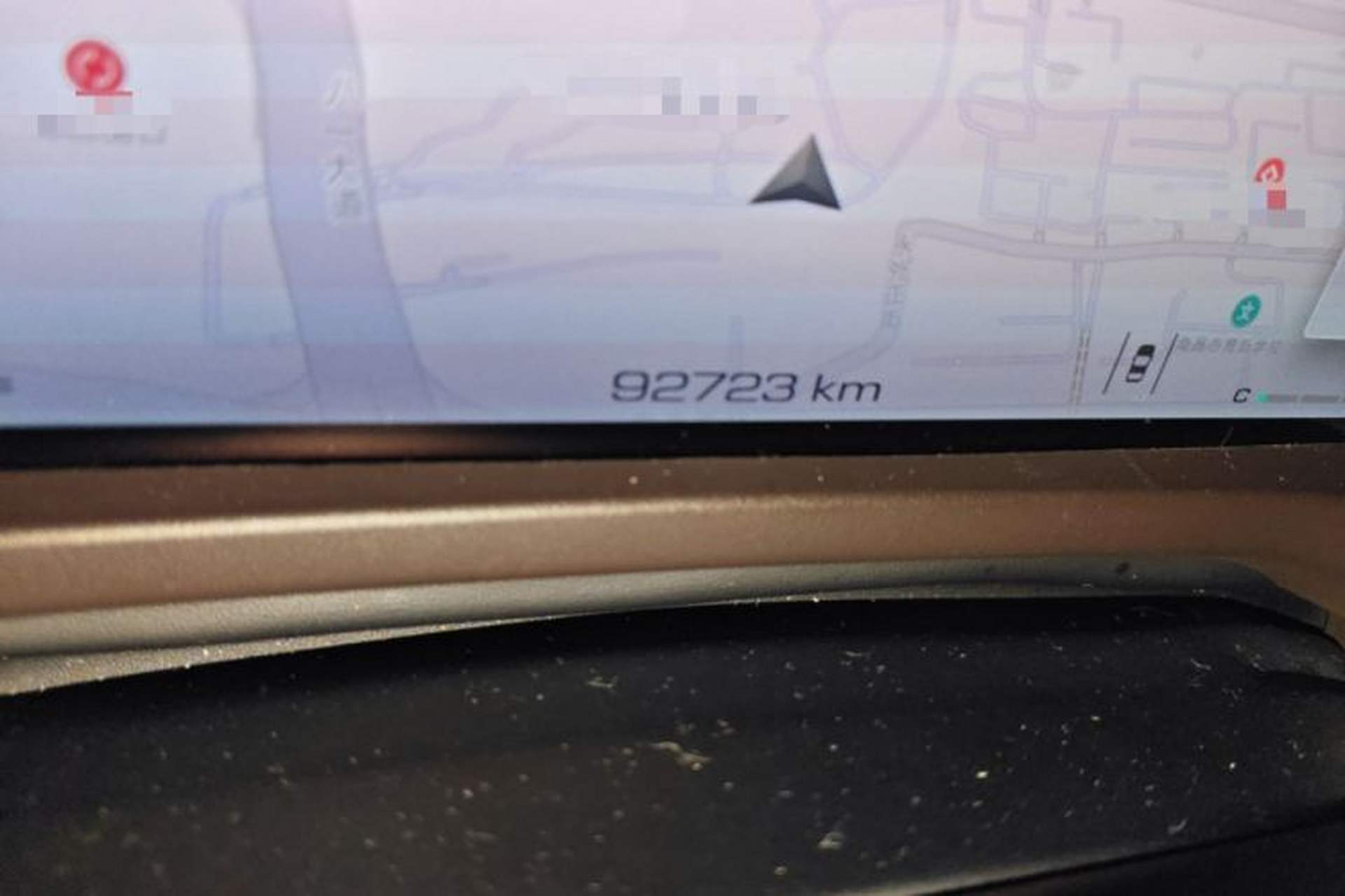 Used Tank 500 2022 3.0T Business Edition "Creation Realm" Design 5-Seater Odometer Close Up