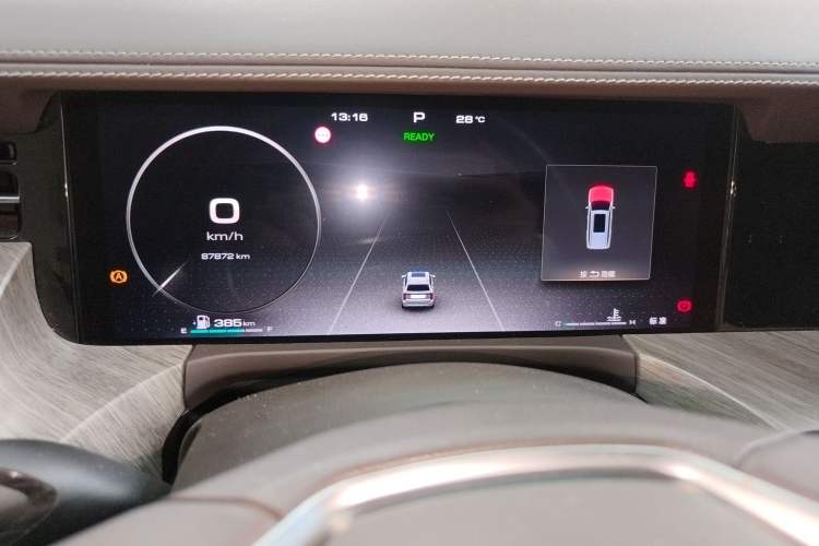 Used Tank 500 2022 3.0T Business Edition "Creation Realm" Design 5-Seater Instrument Cluster