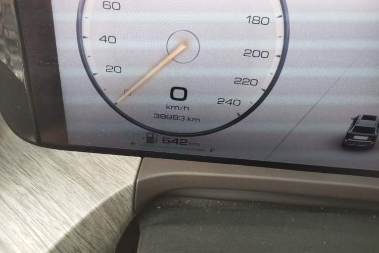 Used Tank 500 2022 3.0T Business Edition "Creation Realm" Design 5-Seater Odometer Close Up