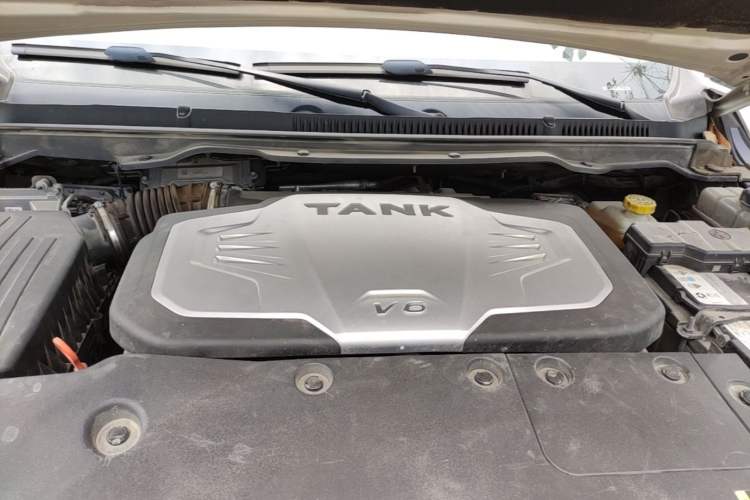Used Tank 500 2022 3.0T Business Edition "Creation Realm" Design 5-Seater Engine Bay