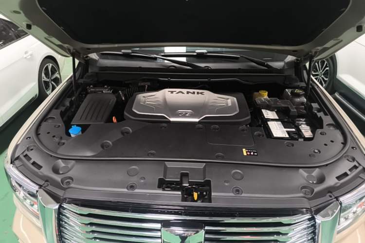 Used Tank 500 2022 3.0T Business Edition "Creation Realm" Design 5-Seater Engine Bay