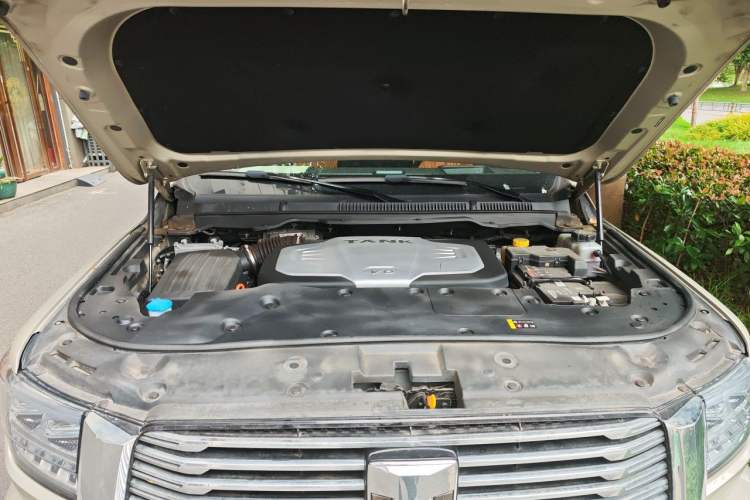 Used Tank 500 2022 3.0T Business Edition "Creation Realm" Design 5-Seater Engine Bay