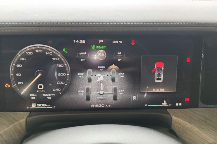 Used Tank 500 2022 3.0T Sport Edition "Creation" Version 5-Seater Instrument Cluster