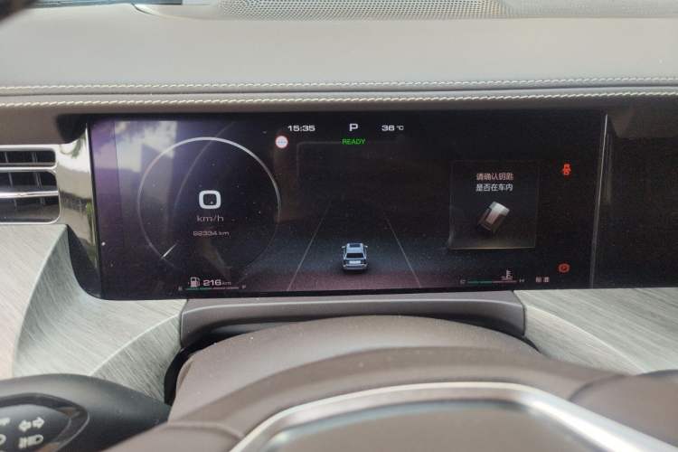 Used Tank 500 2022 3.0T Business Edition "Creation Realm" Design 5-Seater Instrument Cluster