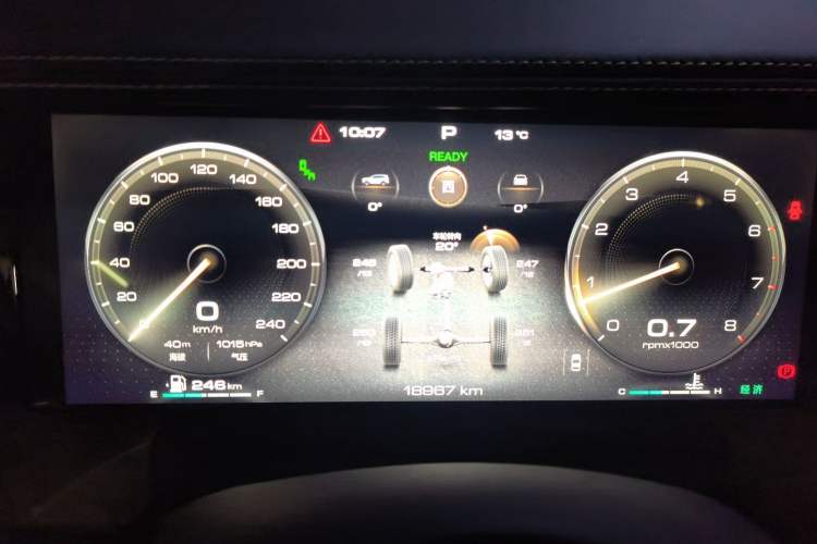 Used Tank 500 2022 3.0T Business Edition "Creation Realm" Design 5-Seater Instrument Cluster