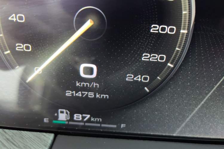 Used Tank 500 2022 3.0T Business Edition "Creation Realm" Design 5-Seater Odometer Close Up