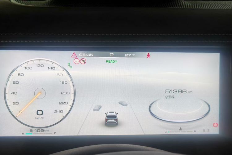 Used Tank 500 2022 3.0T Business Edition "Creation Realm" Design 5-Seater Odometer Close Up