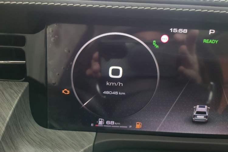 Used Tank 500 2022 3.0T Business Edition "Creation Realm" Design 5-Seater Odometer Close Up