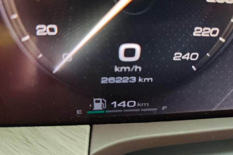 Used Tank 500 2022 3.0T Business Edition "Creation Realm" Design 5-Seater Odometer Close Up