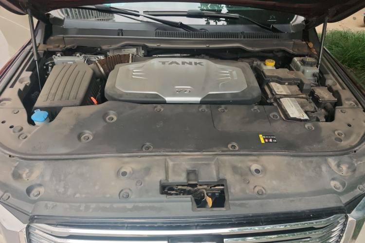 Used Tank 500 2022 3.0T High-End Custom Edition 5 Seats Engine Bay