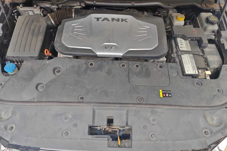Used Tank 500 2022 3.0T High-End Custom Edition 5 Seats Engine Bay