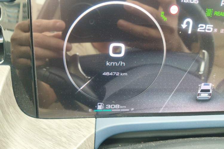Used Tank 500 2022 3.0T Business Edition "Creation Realm" Design 5-Seater Odometer Close Up
