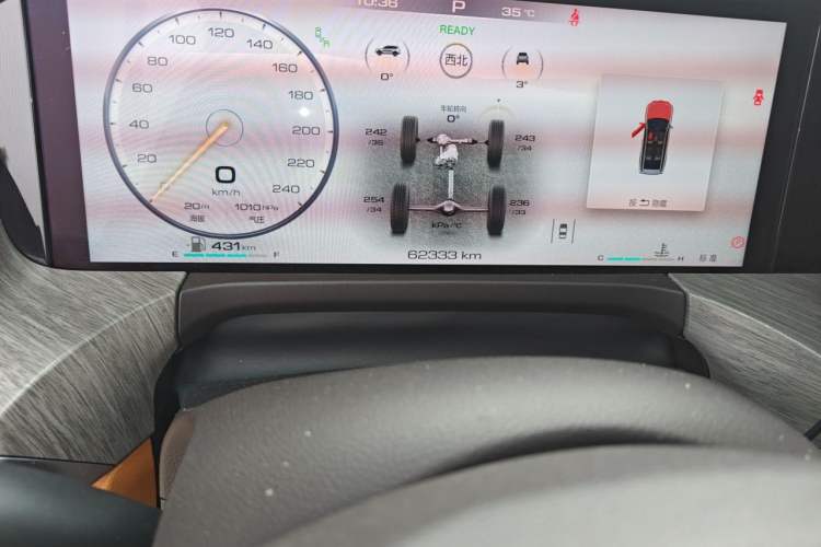 Used Tank 500 2022 3.0T Business Edition "Creation Realm" Design 5-Seater Odometer Close Up