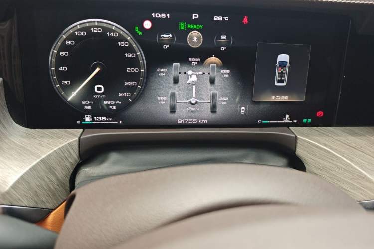 Used Tank 500 2022 3.0T Business Edition "Creation Realm" Design 5-Seater Odometer Close Up