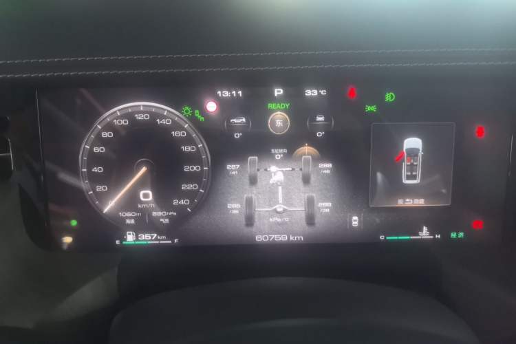 Used Tank 500 2022 3.0T Sport Edition "Creation" Version 5-Seater Instrument Cluster