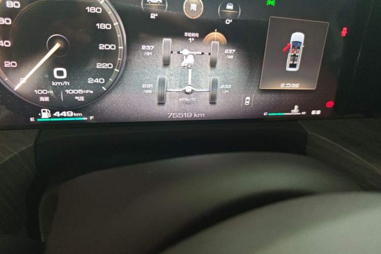 Used Tank 500 2022 3.0T Sport Edition "Creation" Style 7 Seats Odometer Close Up