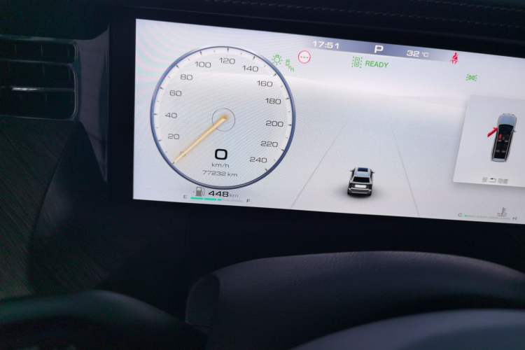 Used Tank 500 2022 3.0T Sport Edition "Creation" Version 5-Seater Odometer Close Up