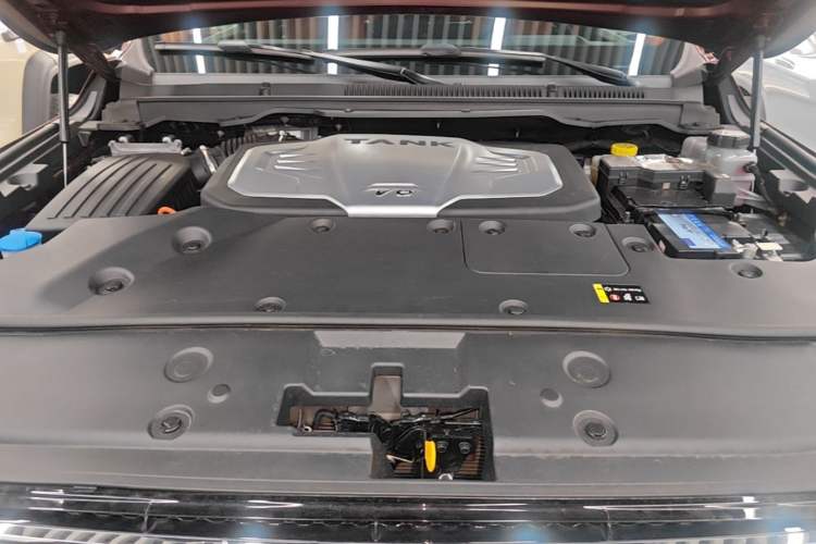 Used Tank 500 2022 3.0T High-End Custom Edition 5 Seats Engine Bay