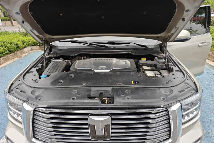 Used Tank 500 2022 3.0T Business Edition "Creation Realm" Design 5-Seater Engine Bay
