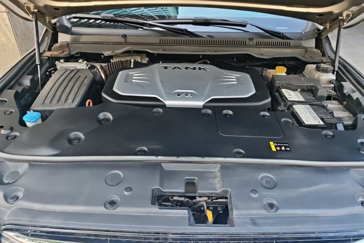 Used Tank 500 2022 3.0T Business Edition "Creation Realm" Design 5-Seater Engine Bay