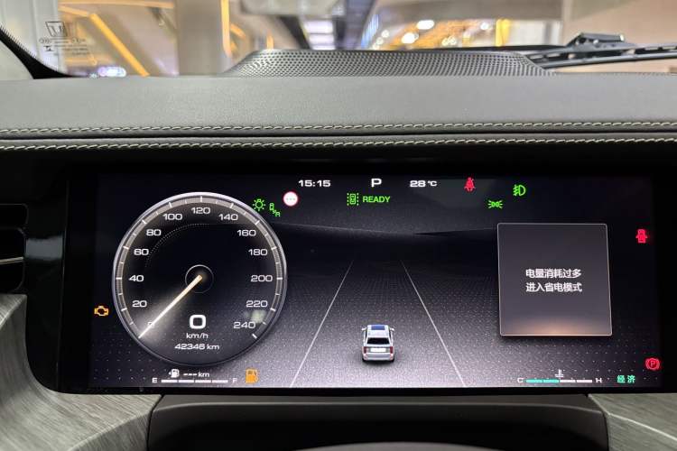 Used Tank 500 2022 3.0T Business Edition "Creation Realm" Design 5-Seater Odometer Close Up