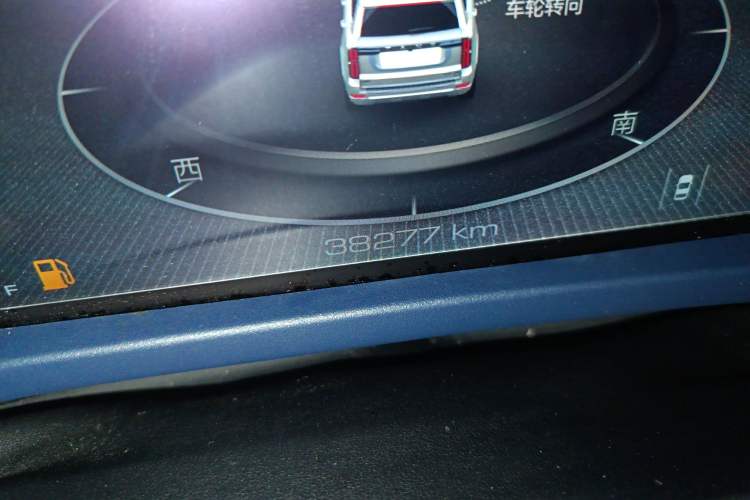 Used Tank 500 2022 3.0T Business Edition "Creation Realm" Design 5-Seater Odometer Close Up